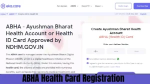 ABHA Health Card Registration 2024 Apply Online, Download PDF Using Aadhaar Number