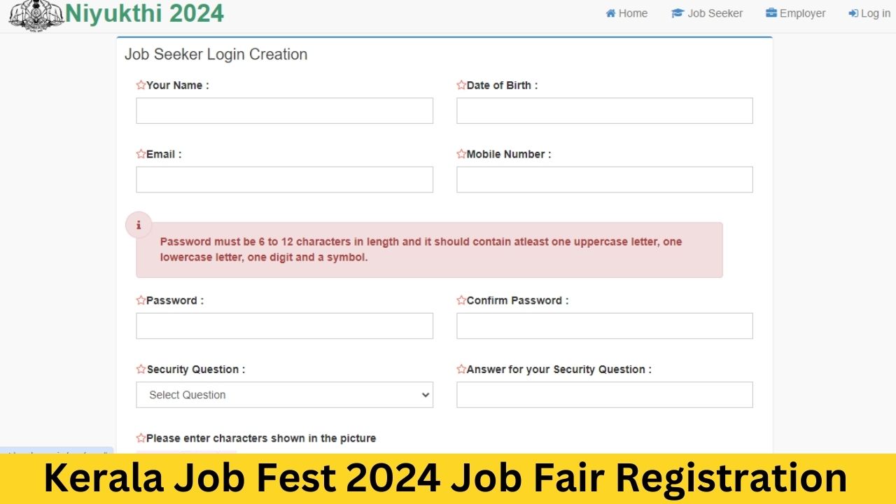 Kerala Job Fest 2024, Job Fair Registration,