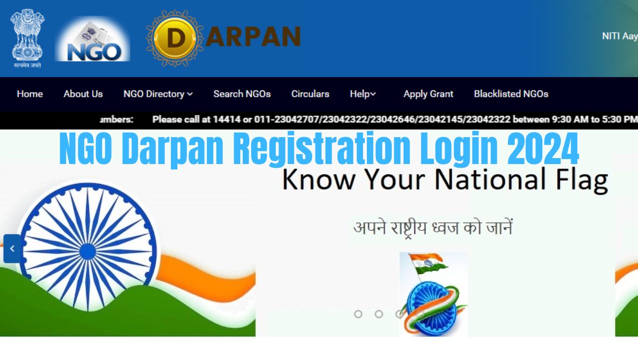 NGO Darpan Registration Login 2024