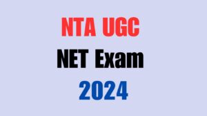 NTA UGC NET Exam City 2024