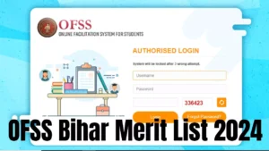 OFSS Bihar Merit List 2024