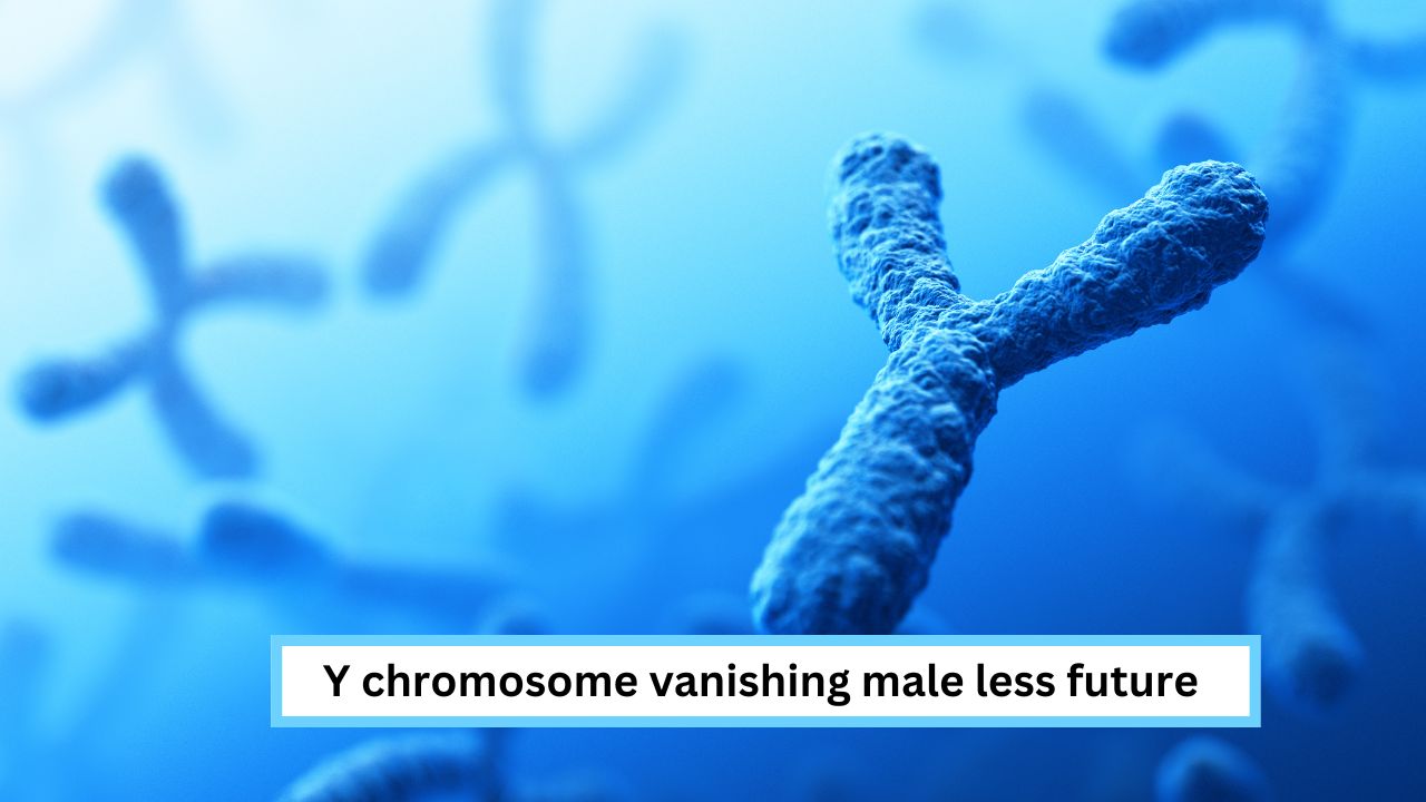 y chromosome vanishing male less future