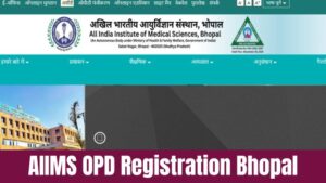 AIIMS OPD Registration Bhopal