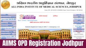 AIIMS OPD Registration Jodhpur