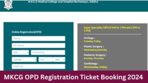 MKCG OPD Registration Ticket Booking 2024