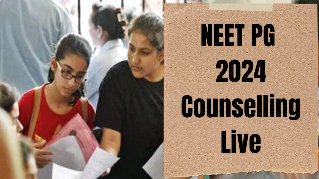 NEET PG 2024 Counselling Live