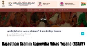 Rajasthan Gramin Aajeevika Vikas Yojana (RGAVY) 2024