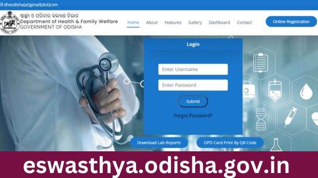 eswasthya.odisha.gov.in Registration 2024